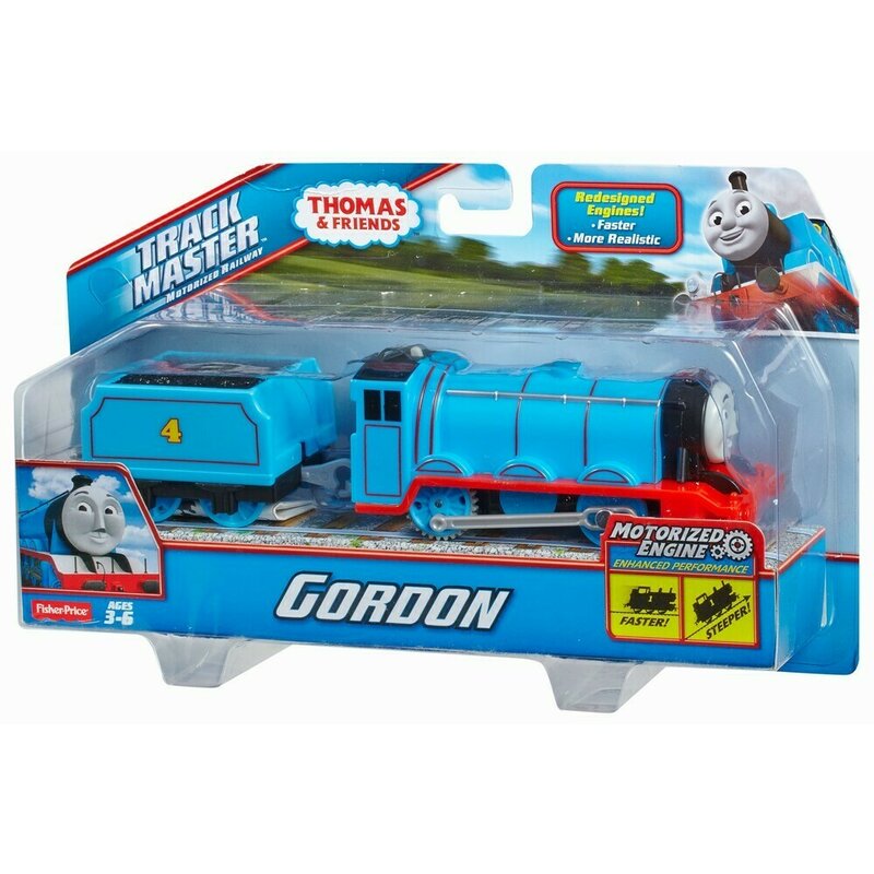 Mattel - thomas trackmaster locomotiva gordon cu vagon