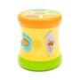 Toba interactiva, Baby Mix, Cu 8 melodii si 12 cantece, Cu lumini si sunete de toba, Cu 2 fete, Dezvolta abilitatile muzicale si senzoriale, 10 luni+, Yellow - 1