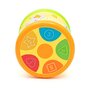 Toba interactiva, Baby Mix, Cu 8 melodii si 12 cantece, Cu lumini si sunete de toba, Cu 2 fete, Dezvolta abilitatile muzicale si senzoriale, 10 luni+, Yellow - 3