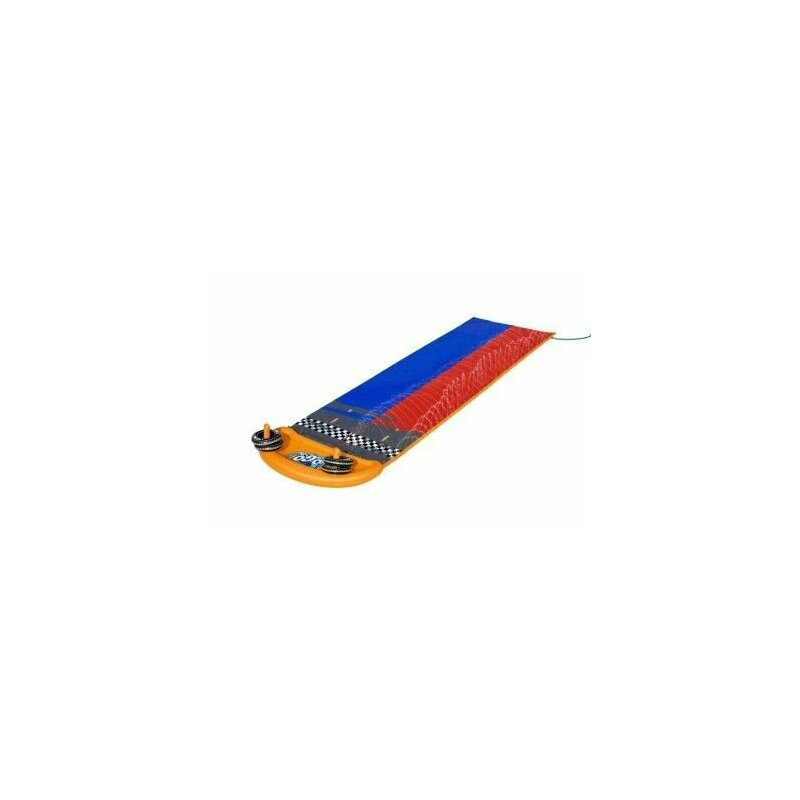 Bestway - tobogan dublu de apa, pentru copii, cu pulverizatoare de apa, 52391, 4.88 metri