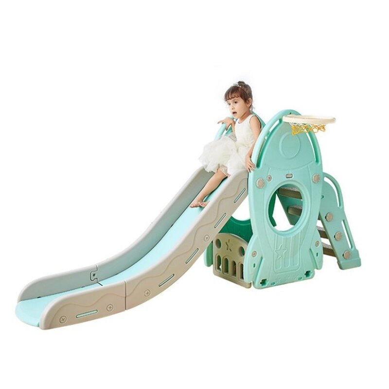 Mykids - tobogan cu cos de baschet racheta turquoise