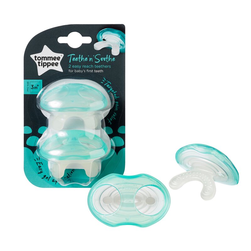 Tommee tippee - inel gingival, etapa 1,turcoaz