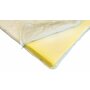 Somnart - Topper HypoallergenicMed , cu husa bumbac 100%, detasabila, spalare la 90°C - 160x200 cm - 3