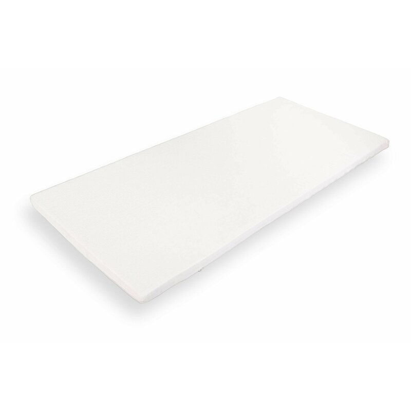 Somnart - topper cu husa tricot detasabila, tip rola, 180x200 cm