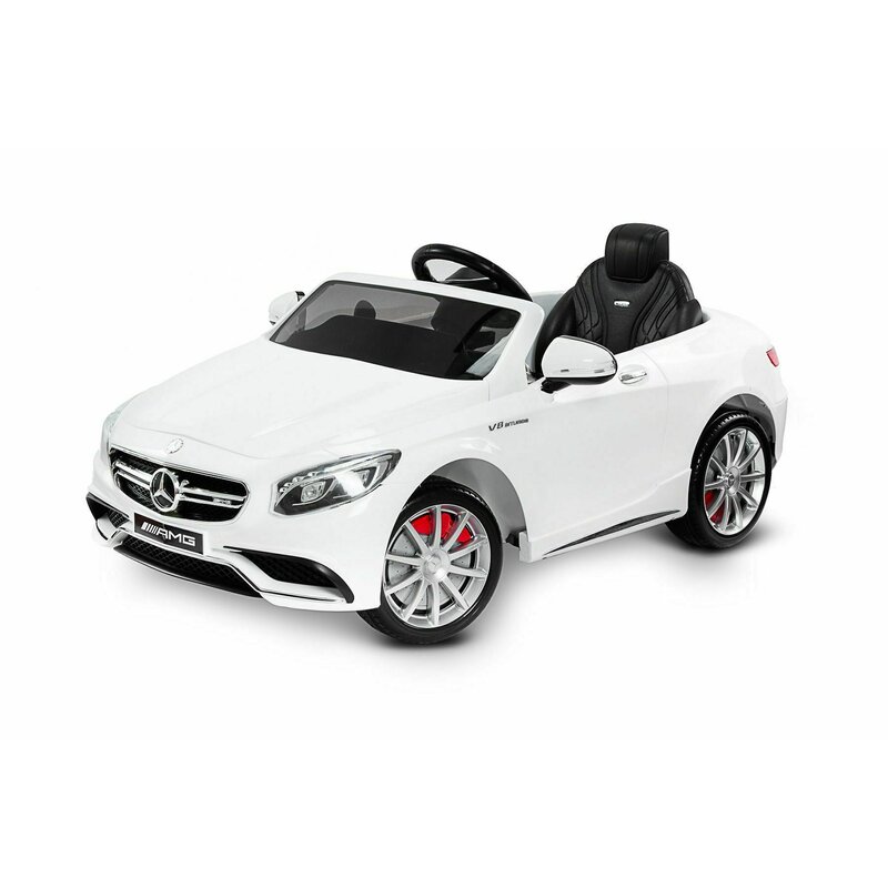 Toyz - Mercedes-Benz S63 amg 12V White cu telecomanda