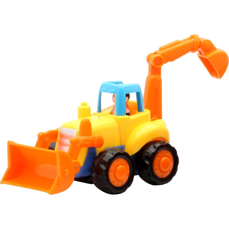 Keycraft - tractor 4x4, portocaliu