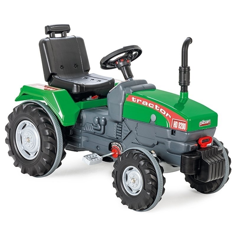 Pilsan - tractor cu pedale super, verde