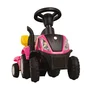 Tractor cu remorca, BabyTrold, Volan cu sunete, Faruri controlabile din butoane, Remorca detasabila, 2 unelte, Sustine 25 kg, 12 luni+, 91x29x44 cm, Roz - 5