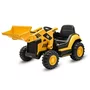 Tractor electric copii, Baby Mix, Cat, 6V, Pana la 25 kg, Cu lumini LED si melodii, 12 luni +, Yellow - 3