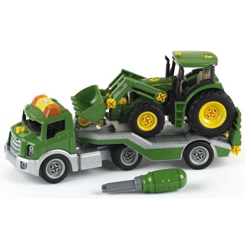 Klein - trailer cu tractor john deere