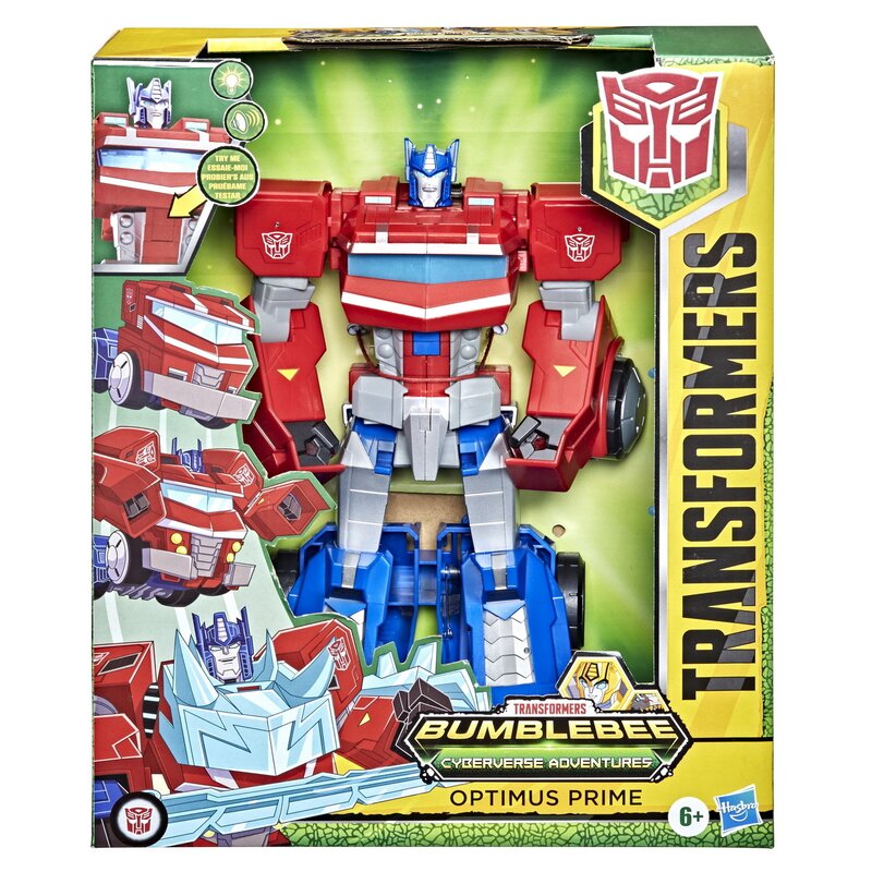 Hasbro - TRANSFORMERS CYBERVERSE FIGURINA OPTIMUS PRIME 25CM