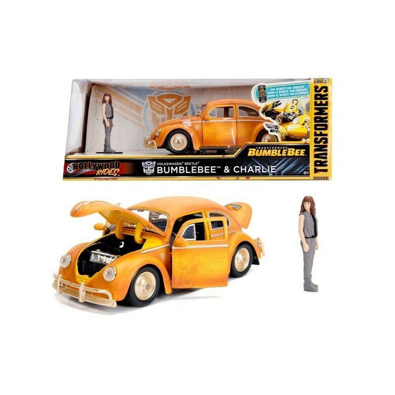 Masinuta volkswagen beetle , transformers , metalica, scara 1:24