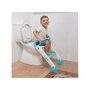 Treapta inaltator, Dreambaby, Pentru toaleta, Design erogonomic, 29x36x9 cm, Rezistenta, 2 ani+, Aqua/White - 6