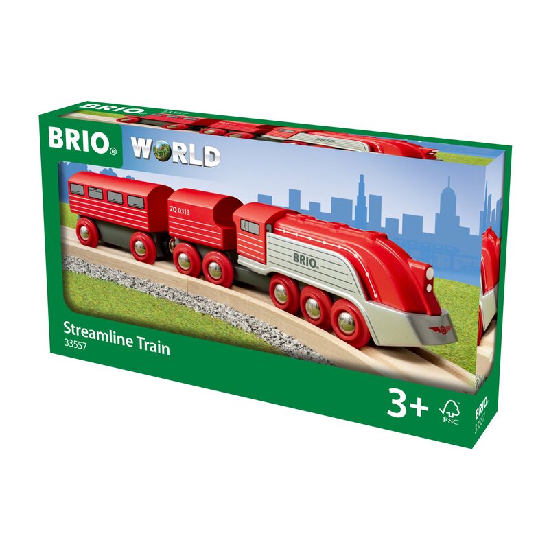 Brio - tren din lemn aerodinamic
