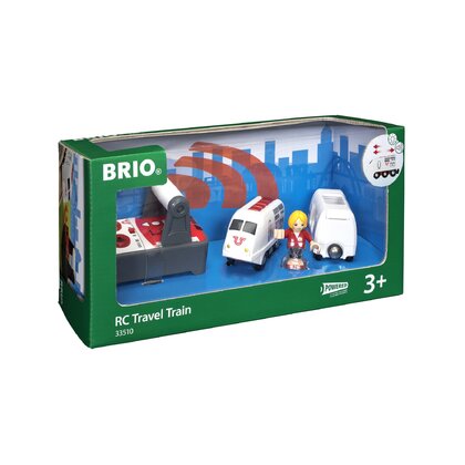 BRIO - Tren din lemn De calatori , Cu telecomanda