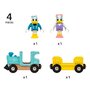 BRIO - Tren din lemn Donald si Daisy - 4