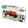 BRIO - Tren din lemn , Mickey Mouse , Cu baterii - 1