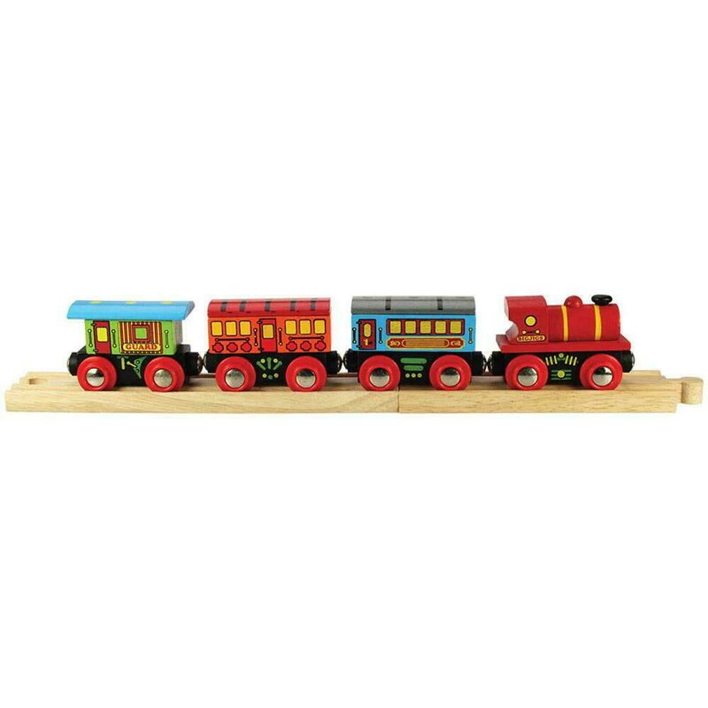 Bigjigs toys - trenulet de calatori