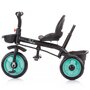 Chipolino - Tricicleta Pulse Mecanism de pedalare libera, Suport picioare, Control al directiei, Transformabila Mint - 4