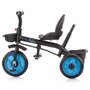 Chipolino - Tricicleta Pulse ocean Mecanism de pedalare libera, Suport picioare, Control al directiei, Transformabila - 4