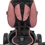 Tricicleta copii, Baby Mix, Relax, Pliabila, 5 in 1, Maner detasabil, Scaun reversibil, Rotire 360 grade, Conform cu EN 71-1,2,3, 1,5-5 ani, Pink - 5