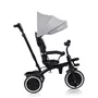 Tricicleta copii, Lionelo, Berry, 2 in 1, Multifunctionala, Suport picioare, Control al directiei, Scaun reversibil, Rotire 360 grade, Functie de roata libera, Utilizare pana la 5 ani, Constructie din otel, Conform cu standardul EN71, Gri, Resigilat - 14