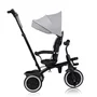 Tricicleta copii, Lionelo, Berry, 2 in 1, Multifunctionala, Suport picioare, Control al directiei, Scaun reversibil, Rotire 360 grade, Functie de roata libera, Utilizare pana la 5 ani, Constructie din otel, Conform cu standardul EN71, Gri, Resigilat - 15