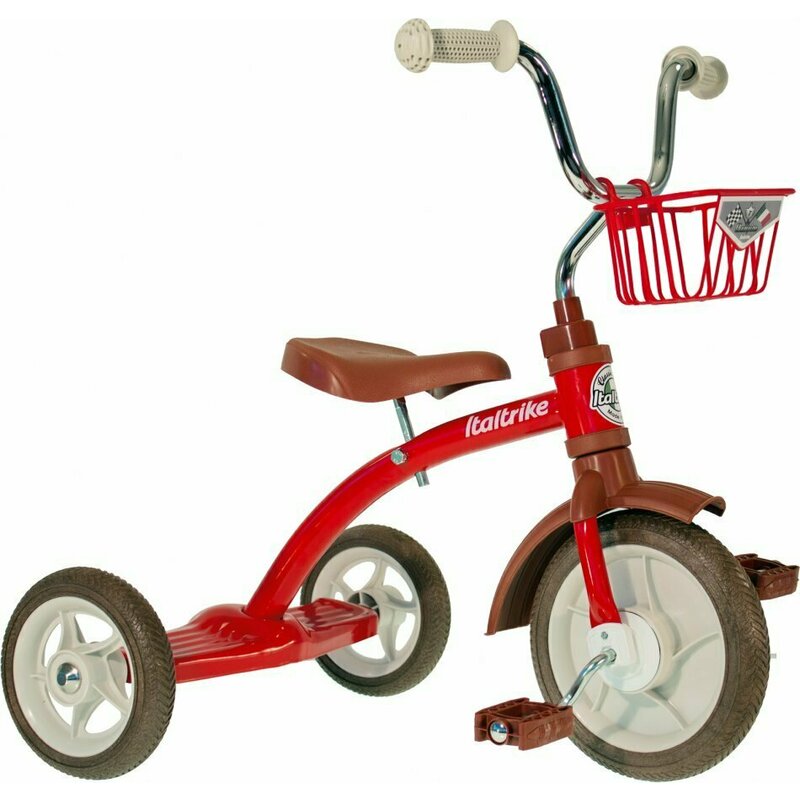 Italtrike - tricicleta super lucy champion mecanism de pedalare libera, rosu