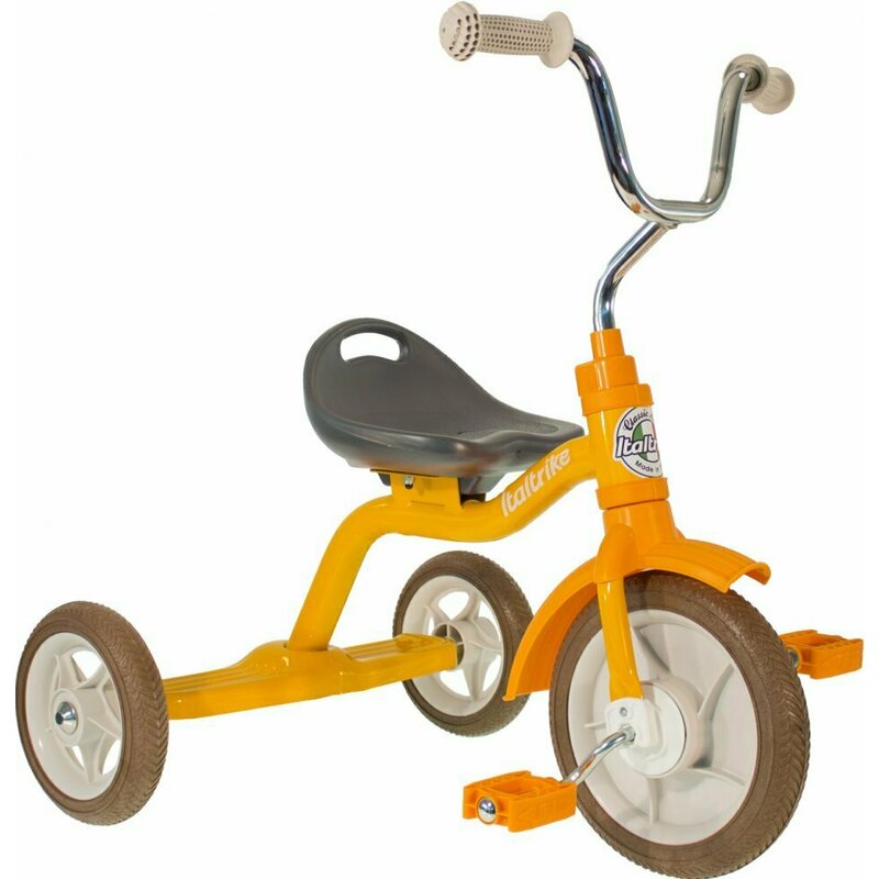 Italtrike - tricicleta super touring champion mecanism de pedalare libera, galben