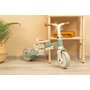 Tricicleta copii, Toyz, Faro, Pliabila, Multifunctionala, Pana la 25 kg, Spatar inclinabil, Maner detasabil si reglabil in 4 pozitii, Volan reglabil, Suport picioare pliabil, 1,5-6 ani, Gri - 11