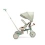 Tricicleta copii, Toyz, Faro, Pliabila, Multifunctionala, Pana la 25 kg, Spatar inclinabil, Maner detasabil si reglabil in 4 pozitii, Volan reglabil, Suport picioare pliabil, 1,5-6 ani, Gri - 21