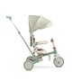 Tricicleta copii, Toyz, Faro, Pliabila, Multifunctionala, Pana la 25 kg, Spatar inclinabil, Maner detasabil si reglabil in 4 pozitii, Volan reglabil, Suport picioare pliabil, 1,5-6 ani, Gri - 27