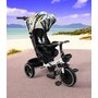 Tricicleta copii, Toyz, Dash, Cu maner si scaun reversibile, Cu 2 suporturi pentru picioare, Cu bara detasabila si centura in 3 puncte, Pana la 25 kg, 108x50x100 cm, 3-5 ani, Monstera - 3