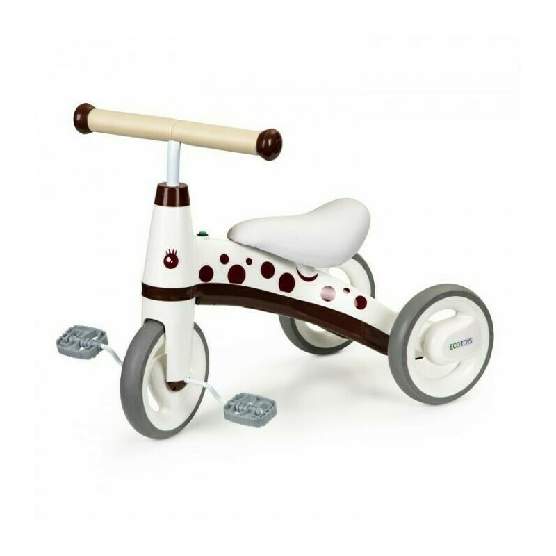 Ecotoys - tricicleta lc-v1850, alb