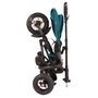 Tricicleta cu roti de cauciuc Qplay Rito Rubber Albastru Inchis - 11