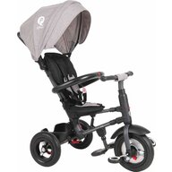 Qplay - Tricicleta copii pliabila, cu roti gonflabile de cauciuc, Rito Air, Gri