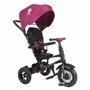 Tricicleta cu roti de cauciuc Qplay Rito Rubber Violet - 9