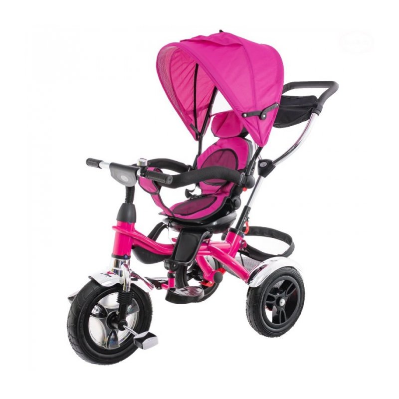 Eurobaby - tricicleta cu sezut reversibil t307 roz