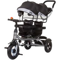 Tricicleta gemeni Chipolino 2Play obsidian silver, Resigilat