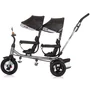 Tricicleta gemeni Chipolino 2Play obsidian silver, Resigilat - 3