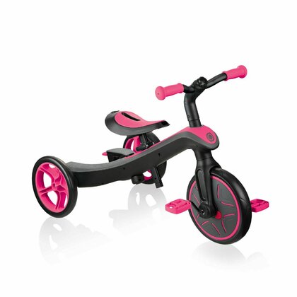 Tricicleta Globber Explorer 4 in 1 roz
