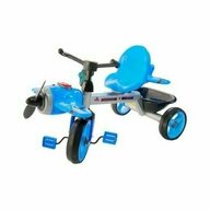 Roben toys - Tricicleta pentru copii, cu elice, lumina si muzica, albastru