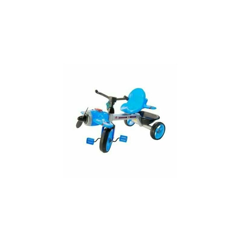 Roben toys - Tricicleta pentru copii, cu elice, lumina si muzica, albastru