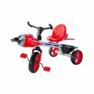 Roben toys - Tricicleta pentru copii, cu elice, lumina si muzica, rosu