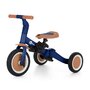 Tricicleta, Petite&Mars, Turbo, 5 in 1, Multifunctionala, Vehicul de impins, Bicicleta cu/fara pedale, Cu maner de ghidaj, Detasabil, Roti din cauciuc, Pana la 25 kg, 1.5-5 ani, Albastru - 2