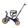 Tricicleta, Petite&Mars, Turbo, 5 in 1, Multifunctionala, Vehicul de impins, Bicicleta cu/fara pedale, Cu maner de ghidaj, Detasabil, Roti din cauciuc, Pana la 25 kg, 1.5-5 ani, Albastru - 3