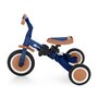 Tricicleta, Petite&Mars, Turbo, 5 in 1, Multifunctionala, Vehicul de impins, Bicicleta cu/fara pedale, Cu maner de ghidaj, Detasabil, Roti din cauciuc, Pana la 25 kg, 1.5-5 ani, Albastru - 4