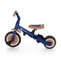 Tricicleta, Petite&Mars, Turbo, 5 in 1, Multifunctionala, Vehicul de impins, Bicicleta cu/fara pedale, Cu maner de ghidaj, Detasabil, Roti din cauciuc, Pana la 25 kg, 1.5-5 ani, Albastru - 8