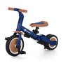 Tricicleta, Petite&Mars, Turbo, 5 in 1, Multifunctionala, Vehicul de impins, Bicicleta cu/fara pedale, Cu maner de ghidaj, Detasabil, Roti din cauciuc, Pana la 25 kg, 1.5-5 ani, Albastru - 5