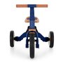Tricicleta, Petite&Mars, Turbo, 5 in 1, Multifunctionala, Vehicul de impins, Bicicleta cu/fara pedale, Cu maner de ghidaj, Detasabil, Roti din cauciuc, Pana la 25 kg, 1.5-5 ani, Albastru - 9